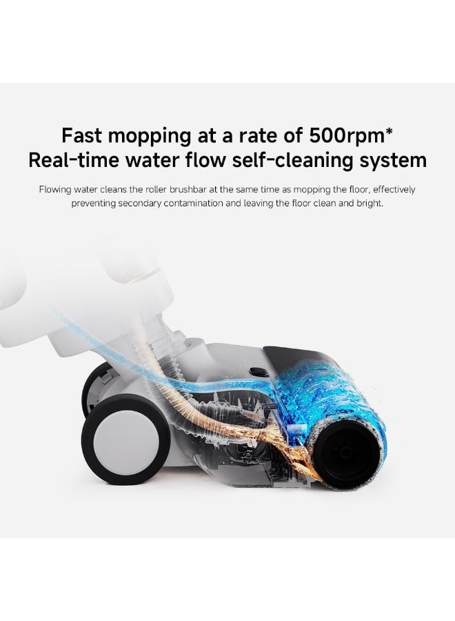 Mii Truclean W20 Wet and Dry Vacuum Cleaner for Home, Cordless Floor Washer with Self-Cleaning，15000Pa suction power, for Hard Floors and Wet Messes - Image 3